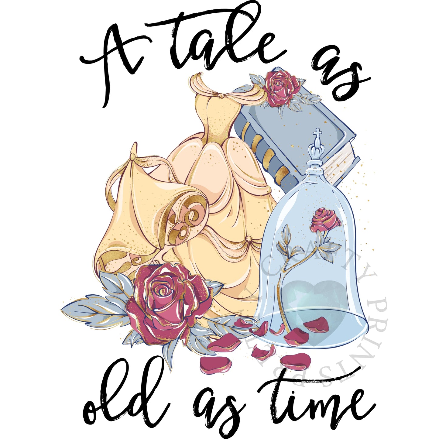 TALE AS OLD AS TIME DECAL