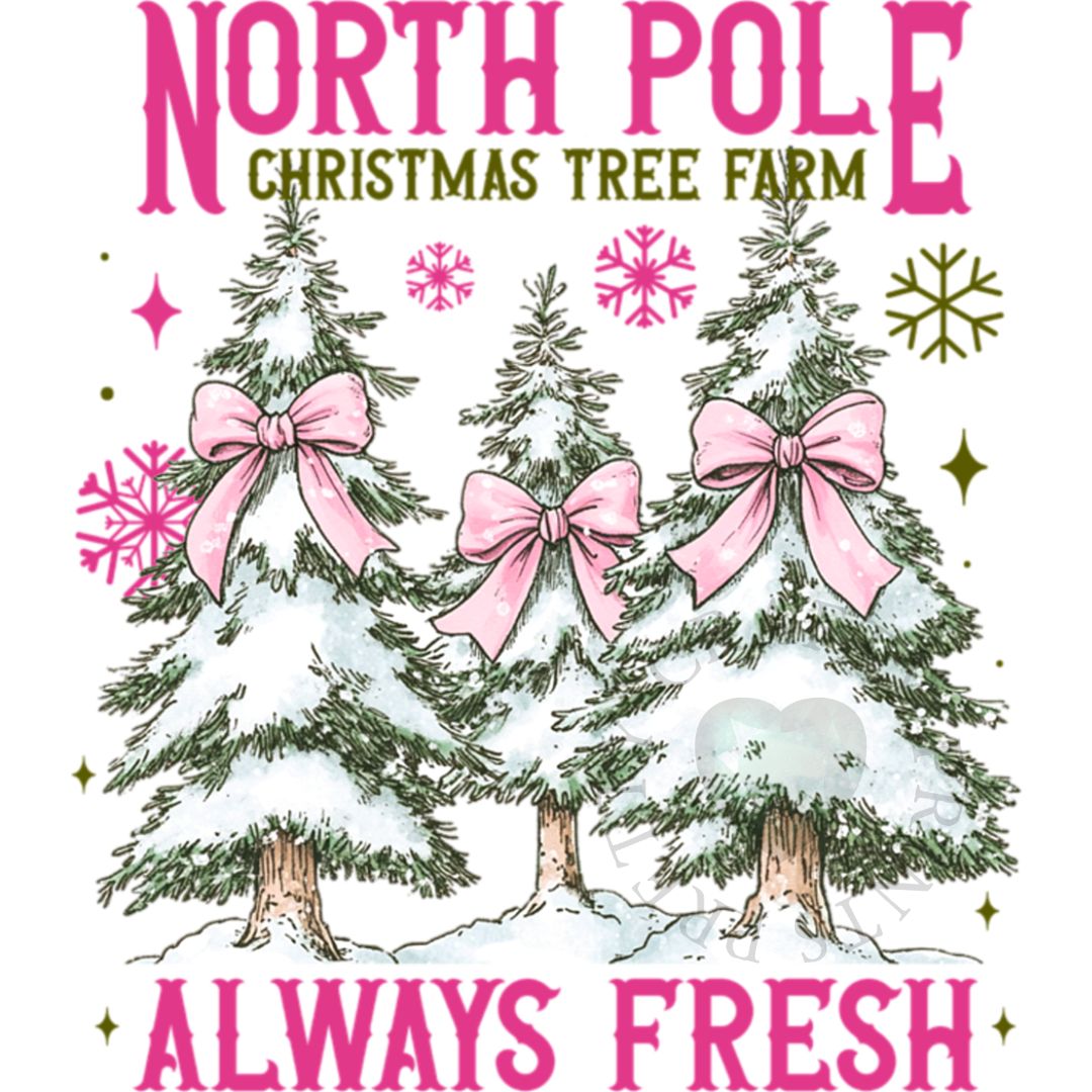 NORTH POLE FRESH DECAL