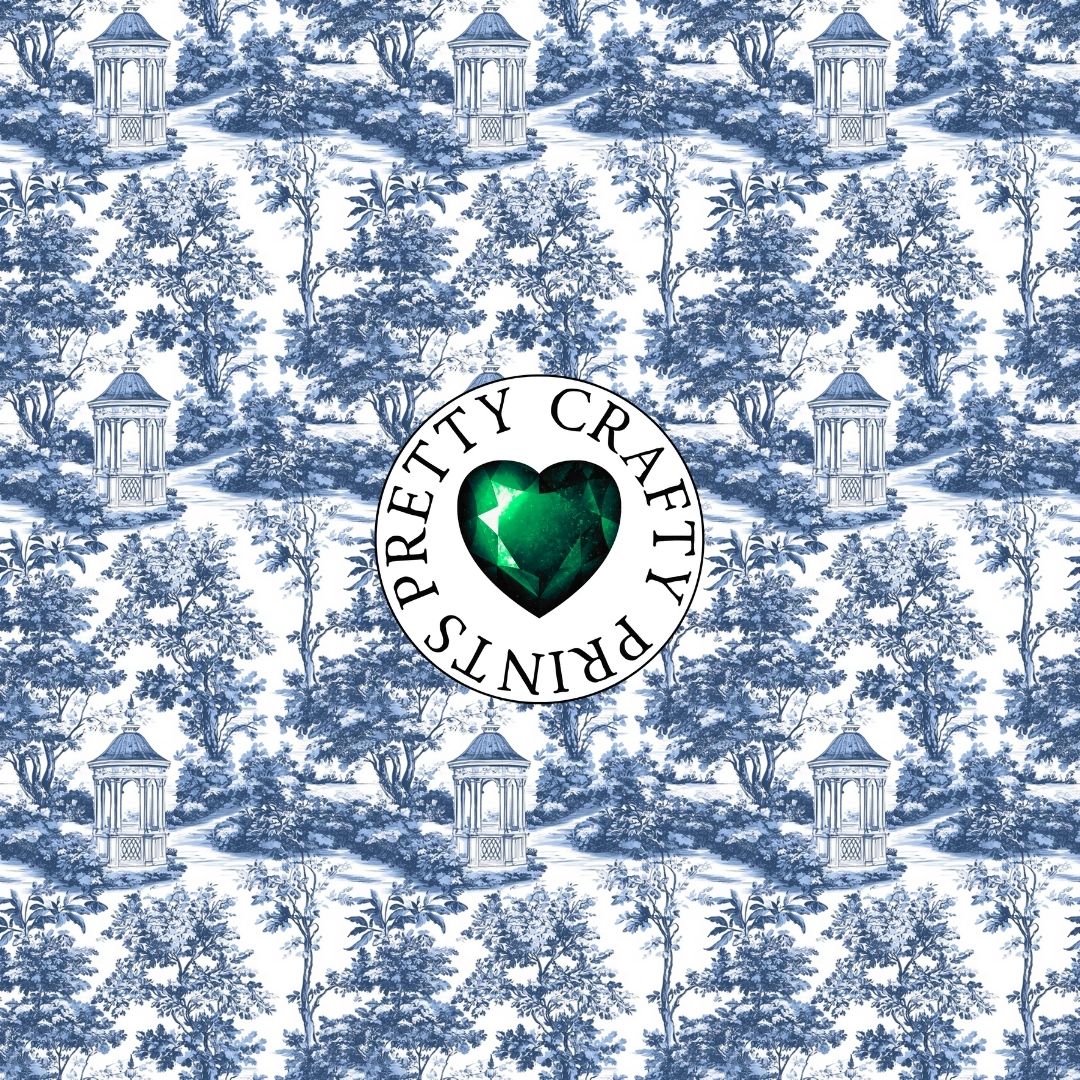 BLUE TOILE GARDEN PARTY