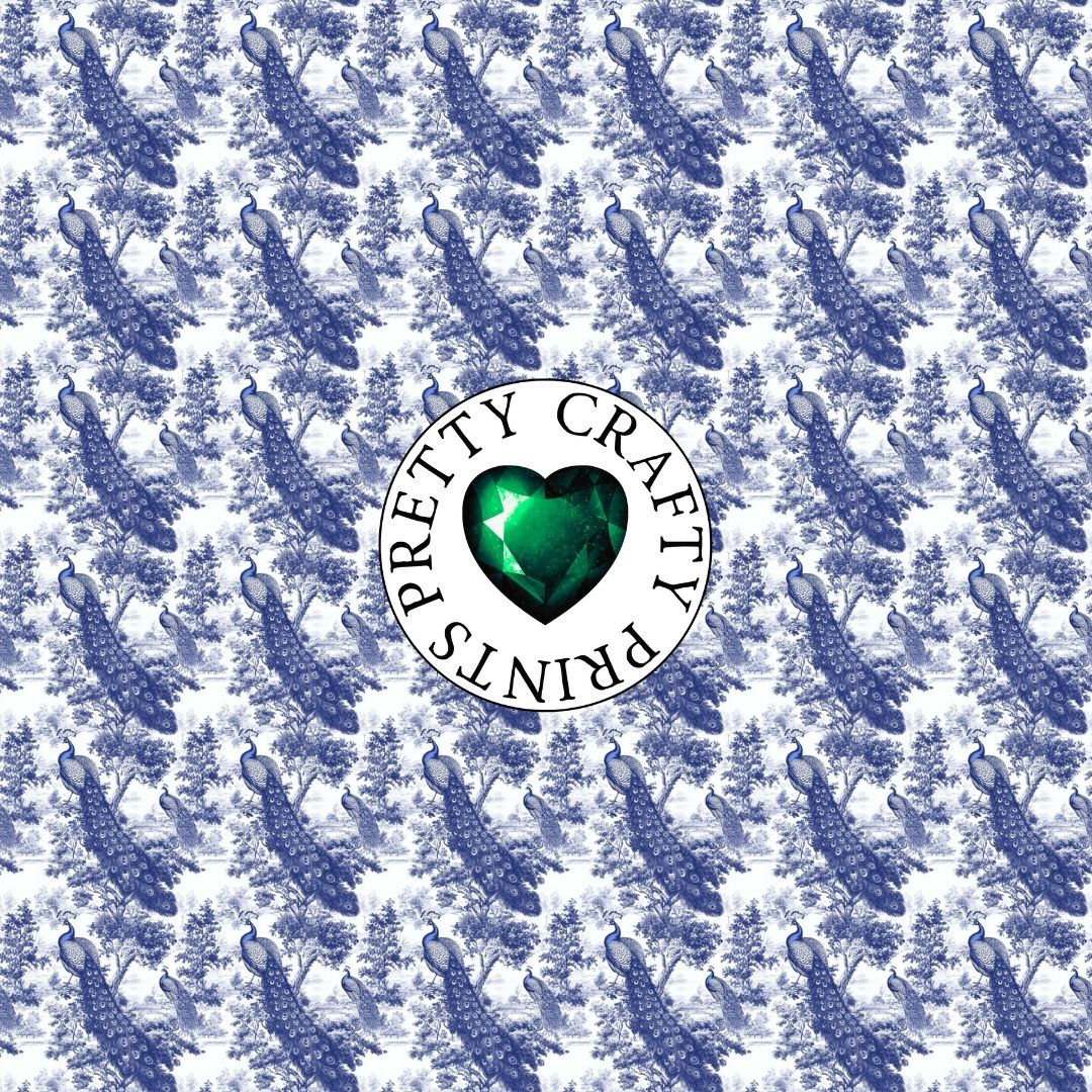 BLUE TOILE PEACOCK