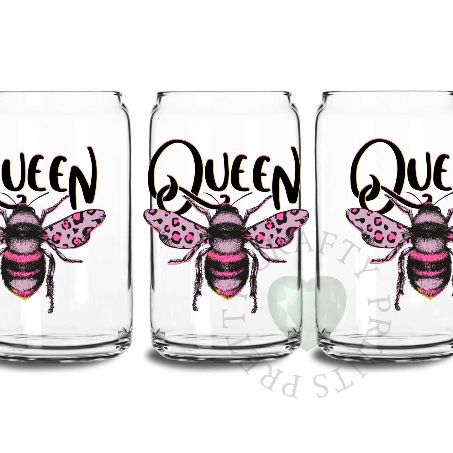 QUEEN BEE UV DTF TRANSFER