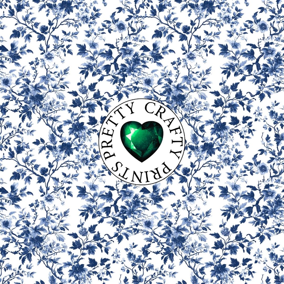 BLUE TOILE BUDDING BLOOMS
