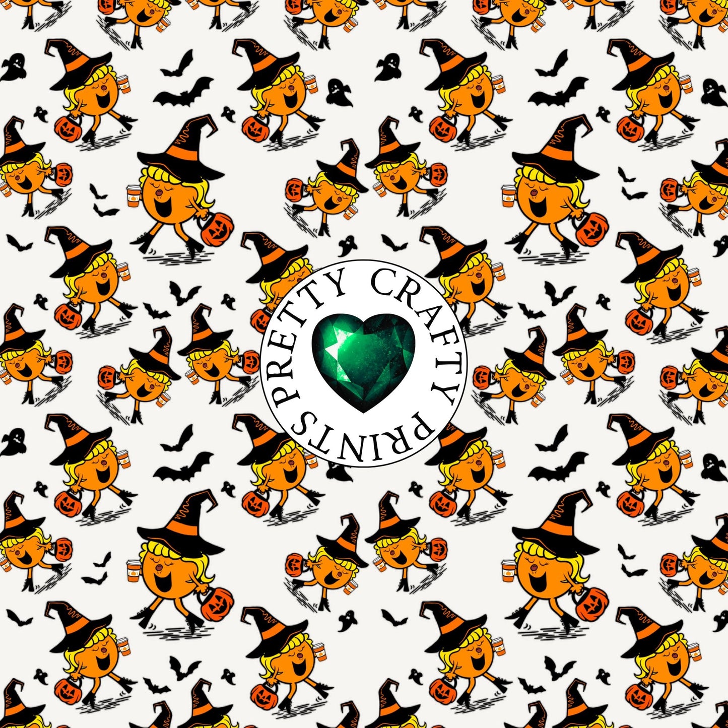LITTLE MISS HALLOWEEN TRANSPARENT VINYL