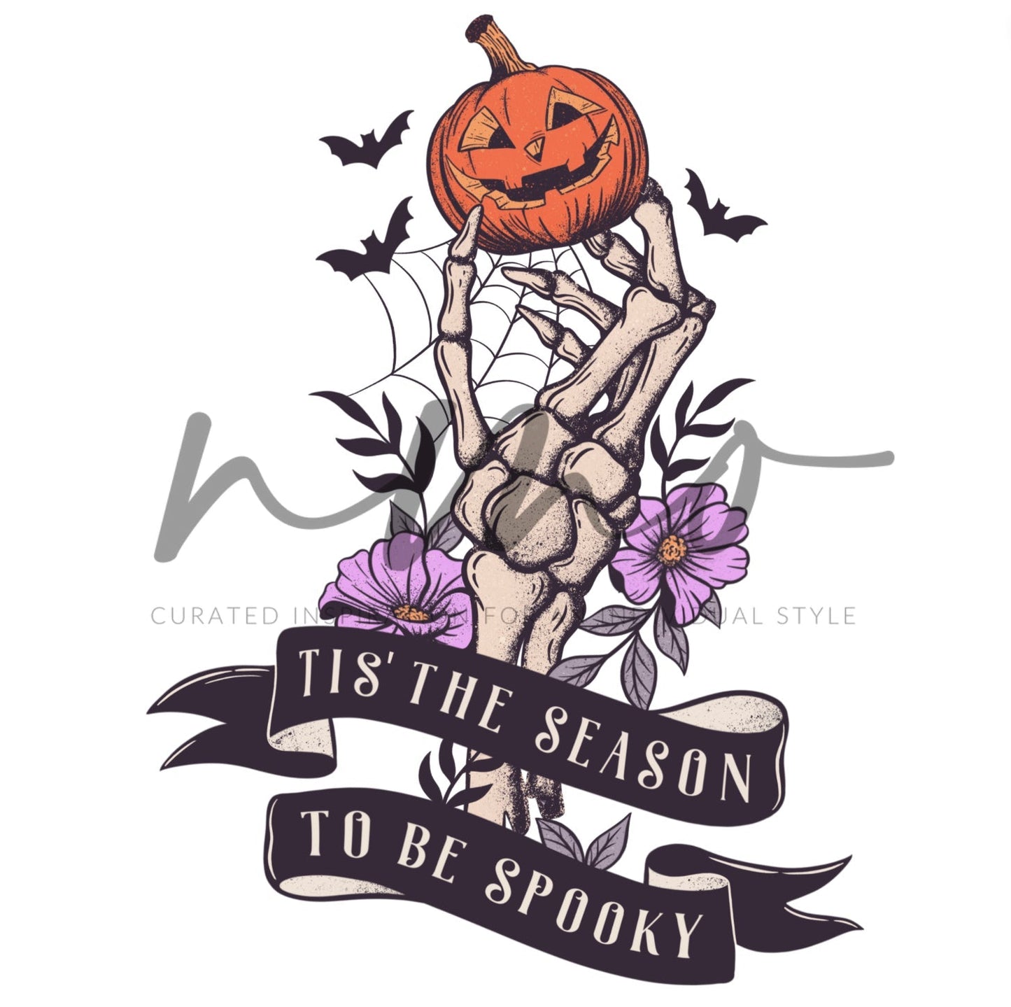 TIS THE SEASON TO BE SPOOKY UV DECAL