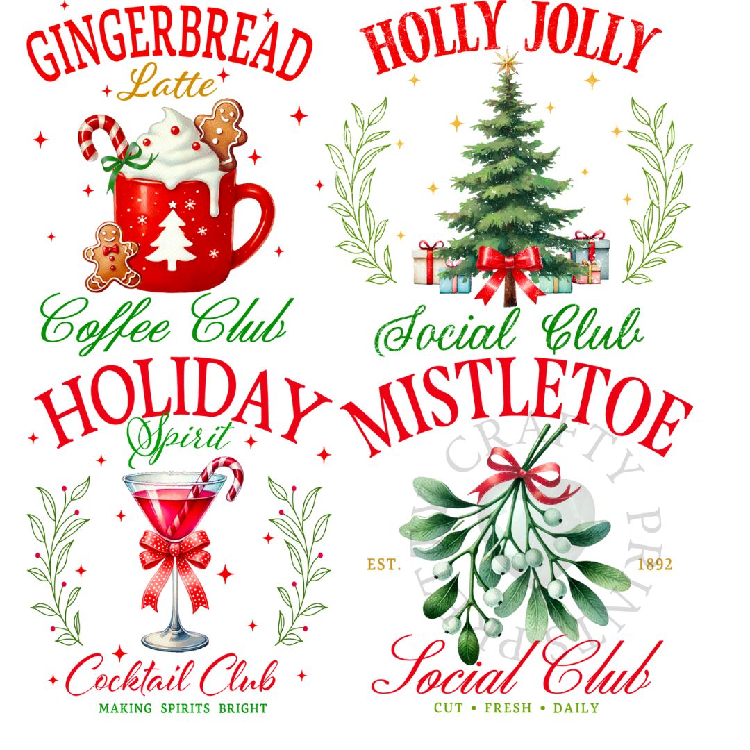CHRISTMAS UNIVERSITY DECAL BUNDLE