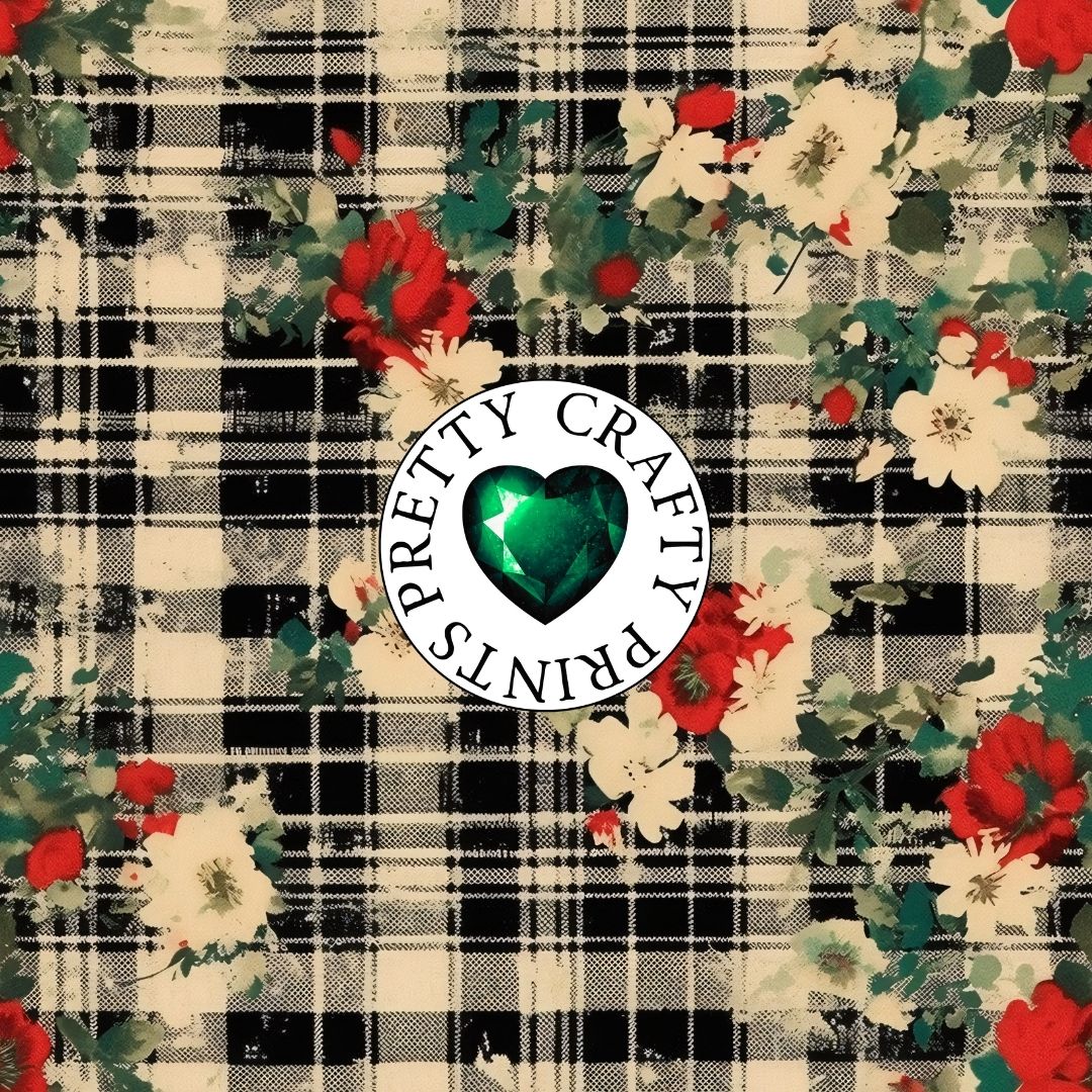 COUNTRY CHRISTMAS BLACK FLANNEL