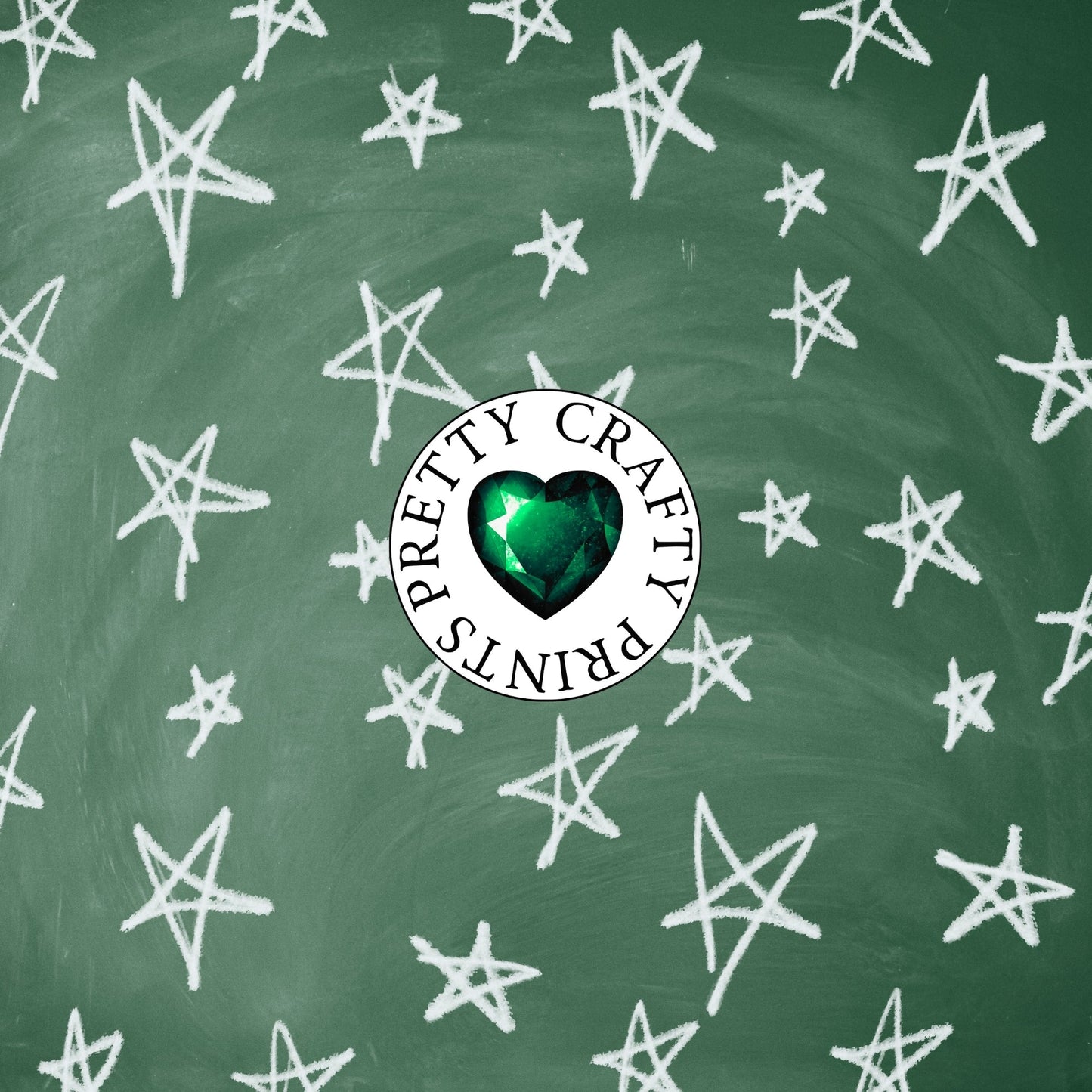 CHALKBOARD STARS OPAQUE VINYL
