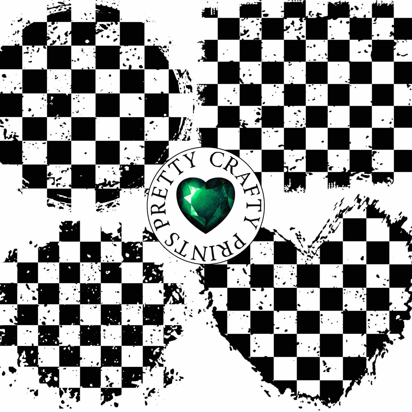 CHECKERED BLEACH SPOTS DECAL BUNDLE