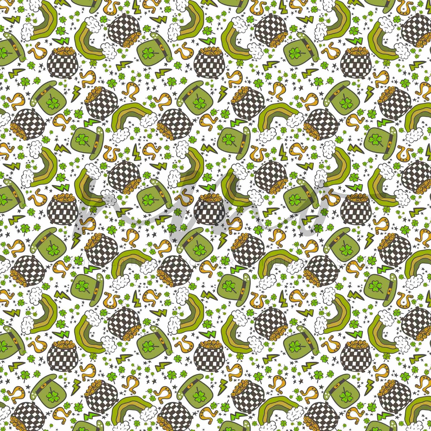 CHECKERED POT O GOLD OPAQUE VINYL
