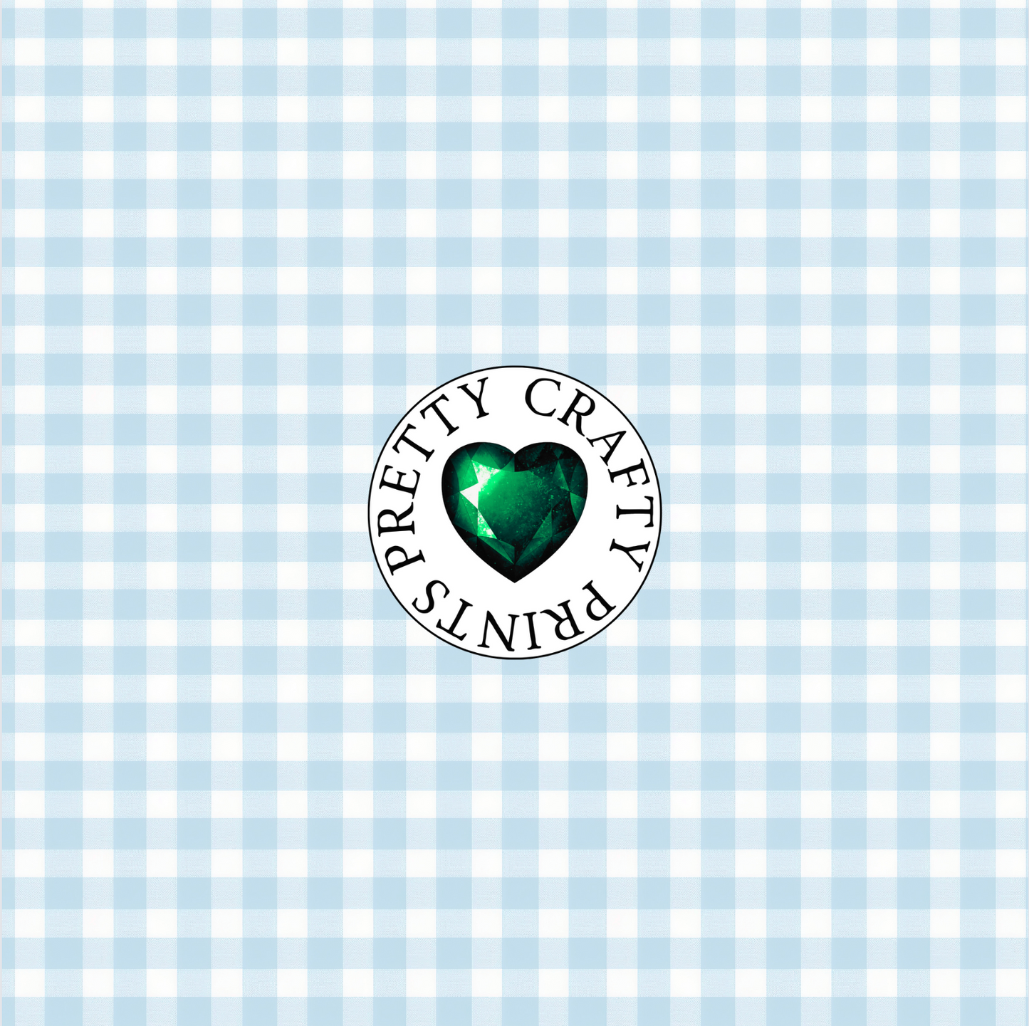 CORNFLOWER GINGHAM ADHESIVE VINYL