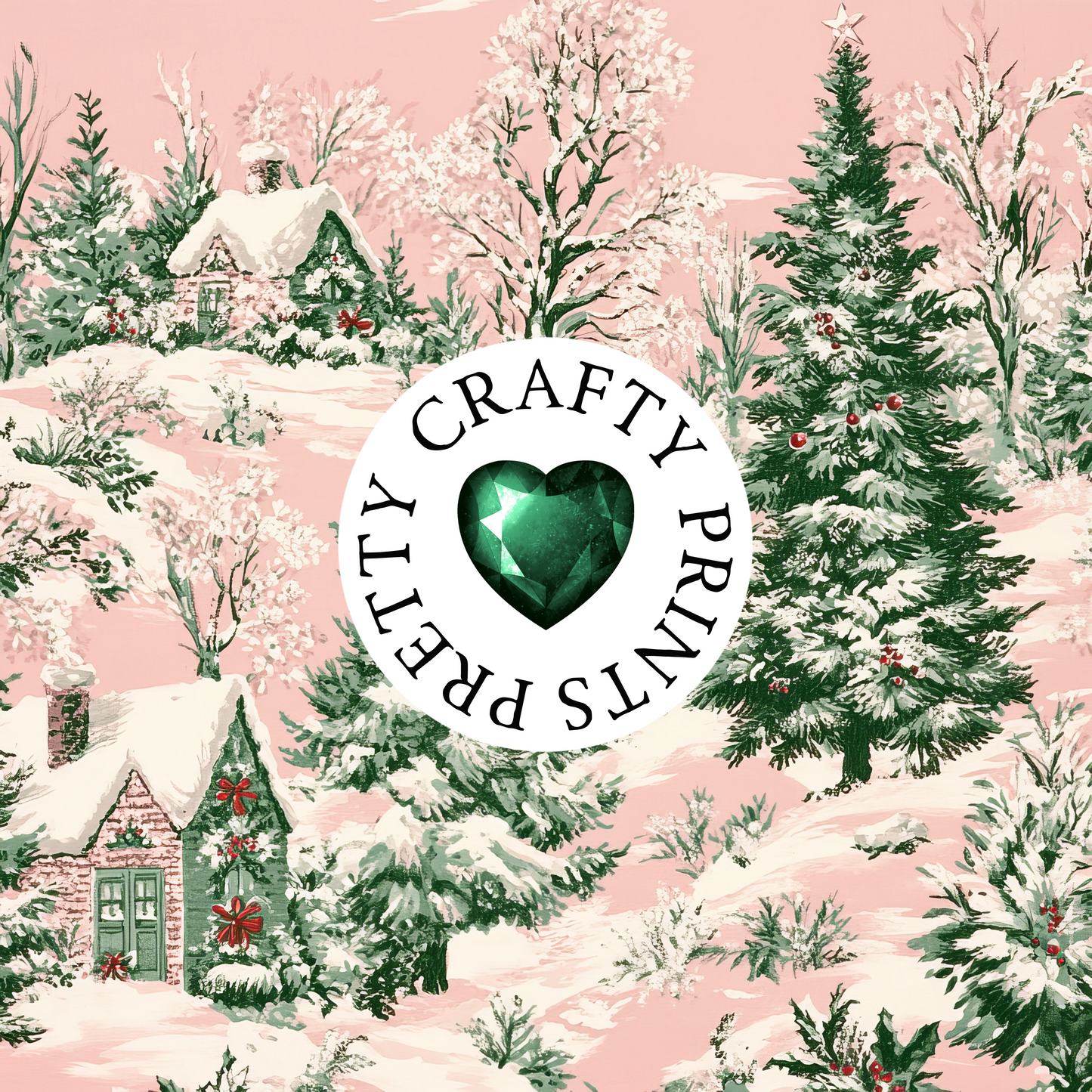 CLASSIC CHRISTMAS TOILE 1