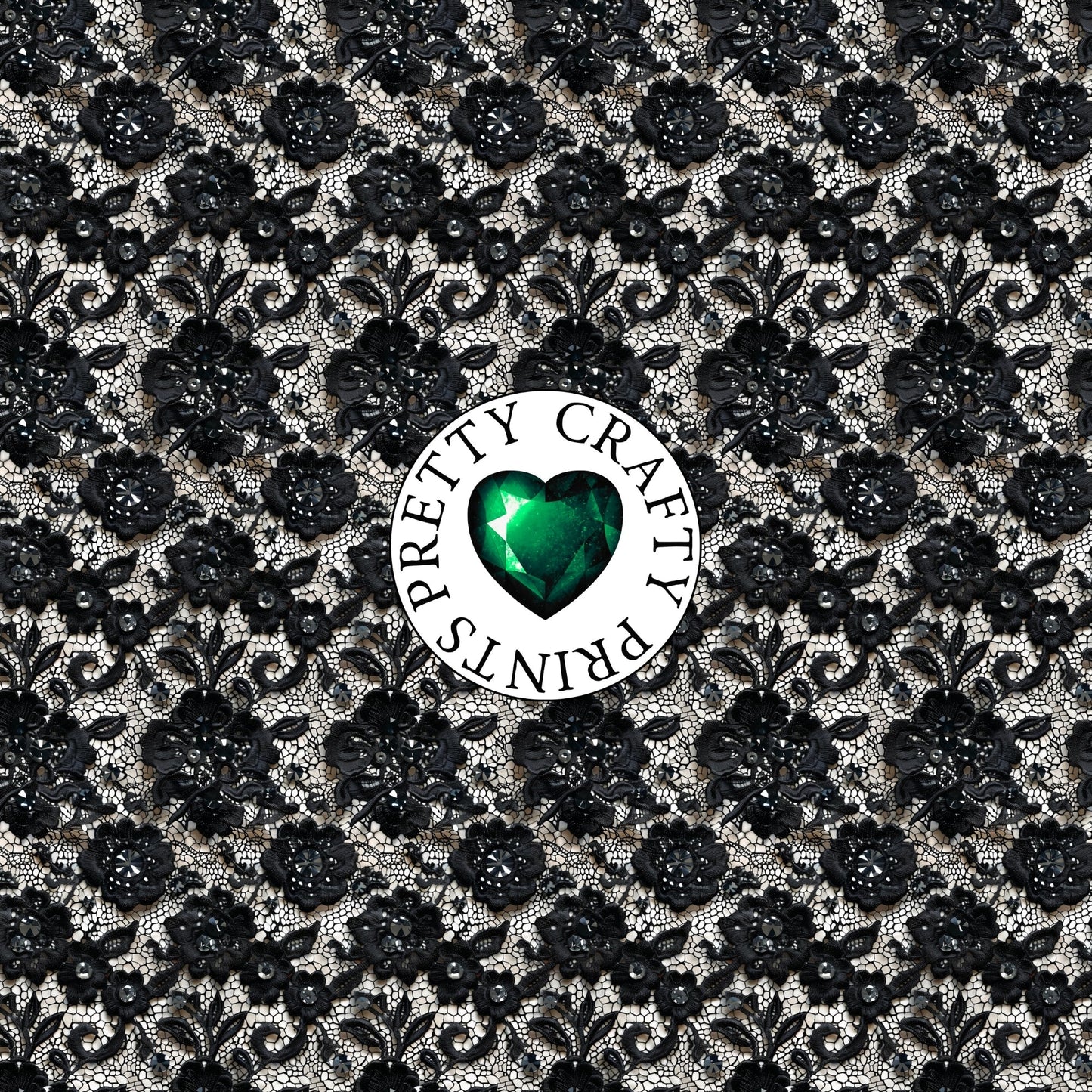 GOTHIC LACE ADHESIVE VINYL