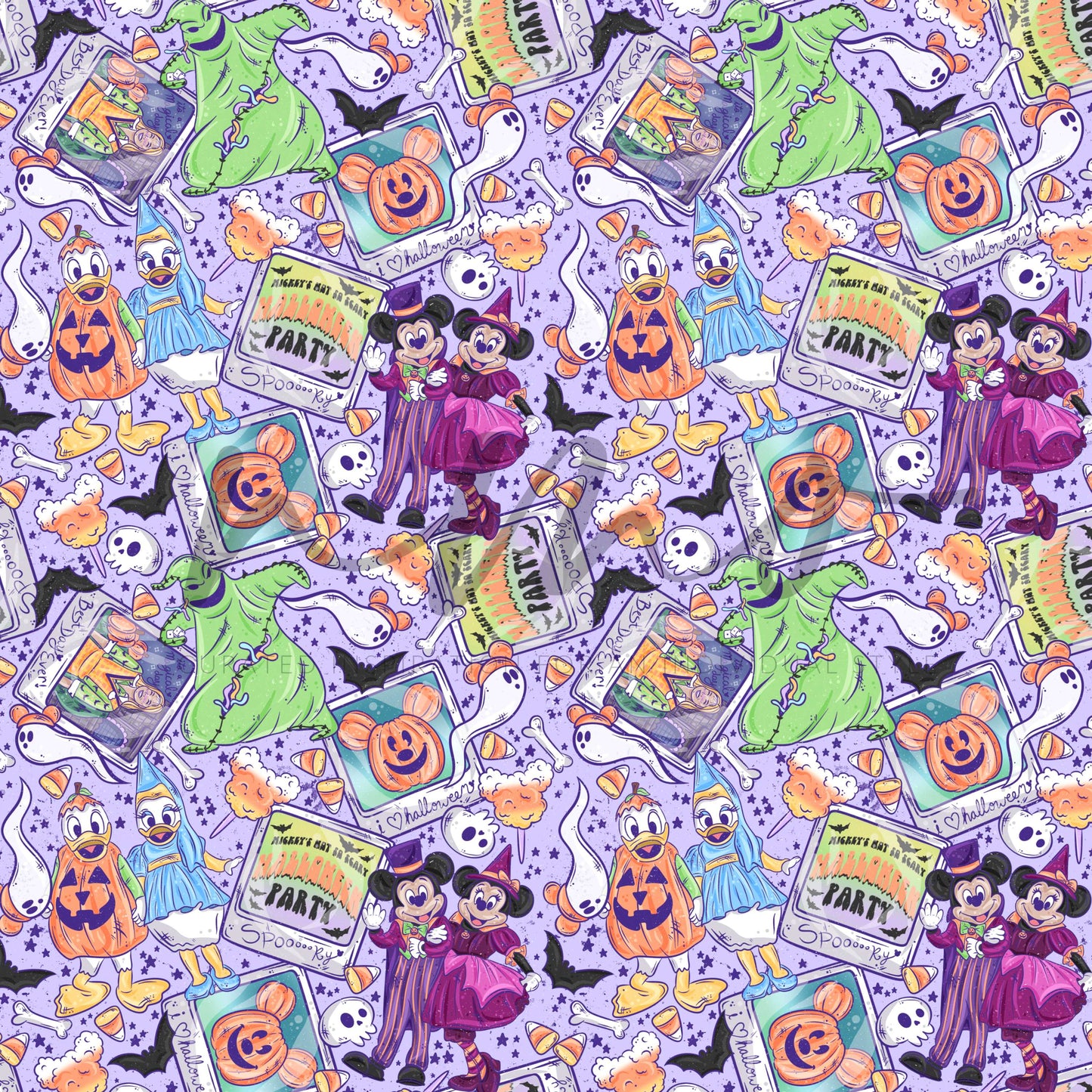 HALLOWEEN PARTY ADHESIVE VINYL