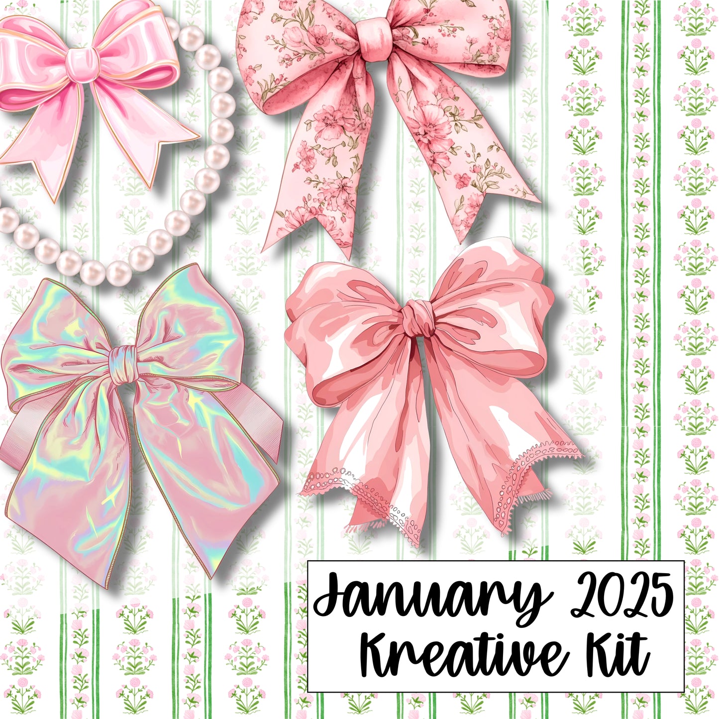 JANUARY 2025 KREATIVE KIT - NON SUBSCRIPTION