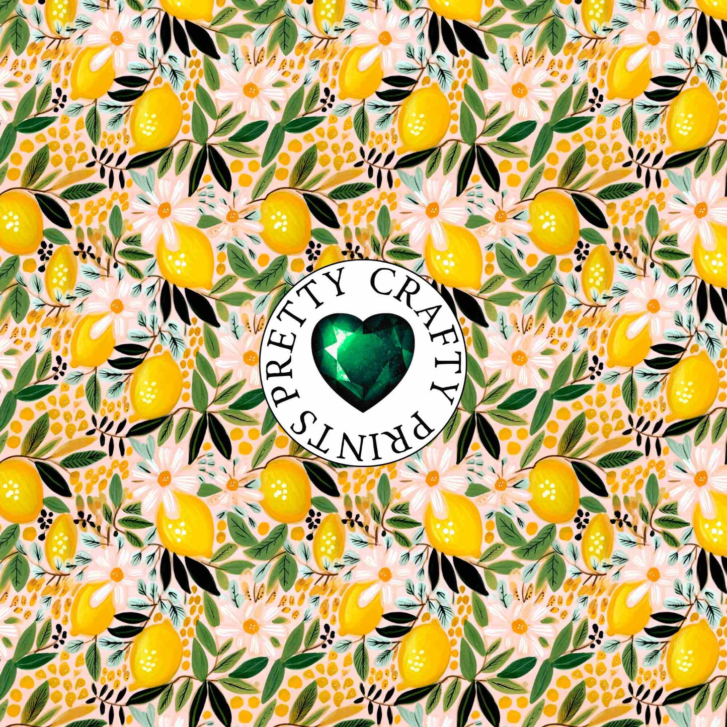 LEMON DAISY ADHESIVE VINYL