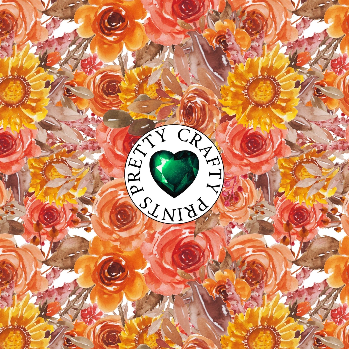 ORANGE AUTUMN ADHESIVE VINYL
