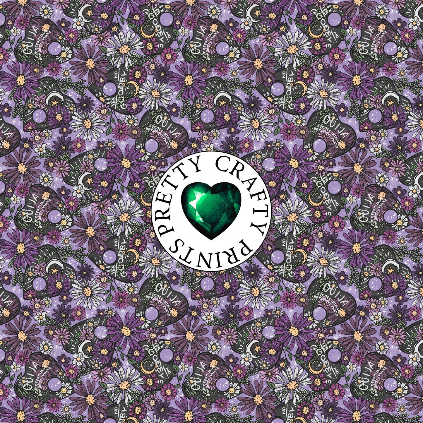 PURPLE PLANCHETTE OPAQUE VINYL