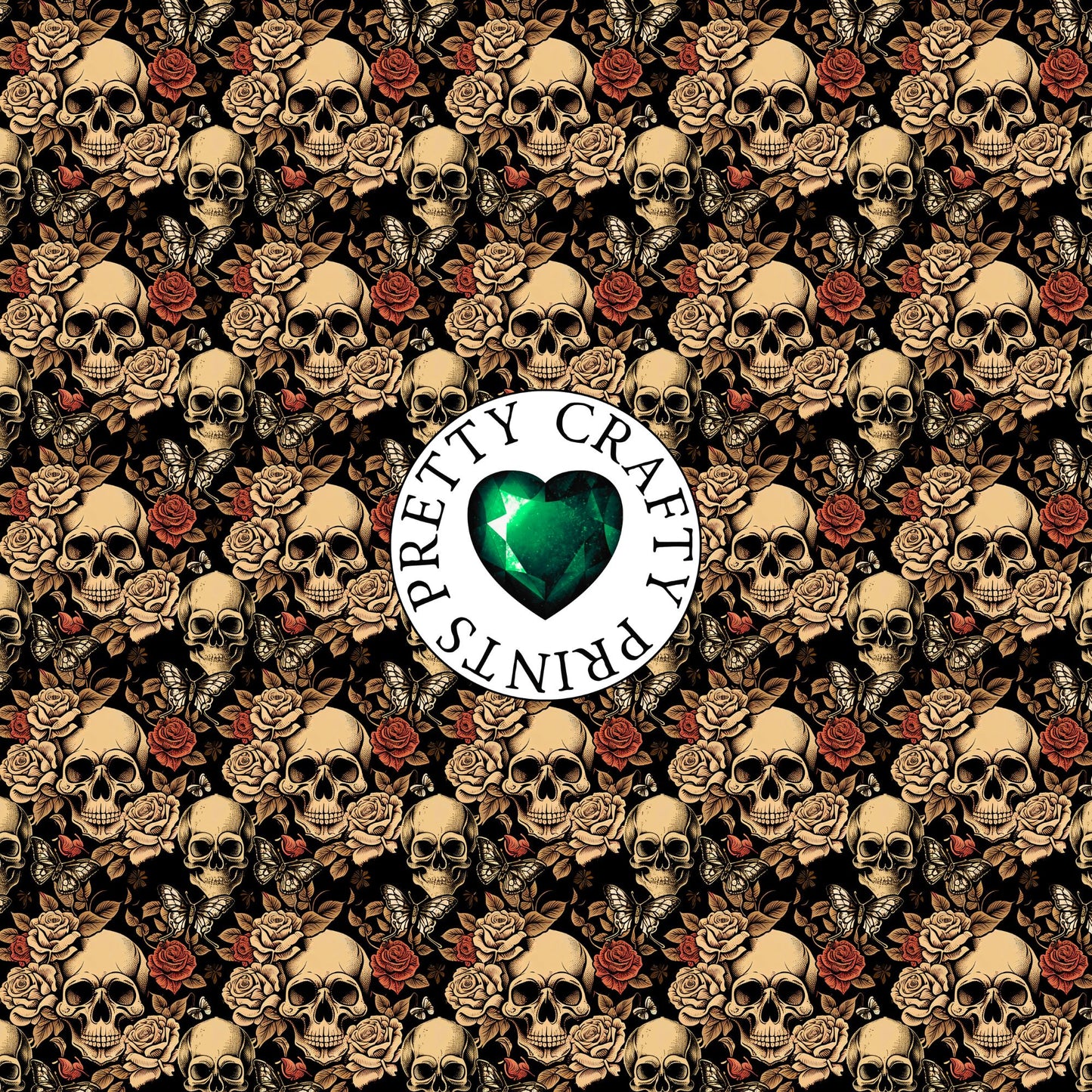 SUGAR SKULLS OPAQUE VINYL