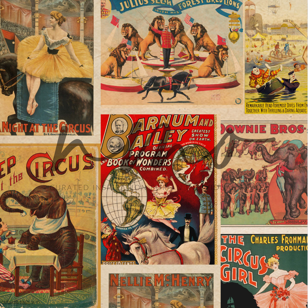 CIRCUS POSTERS