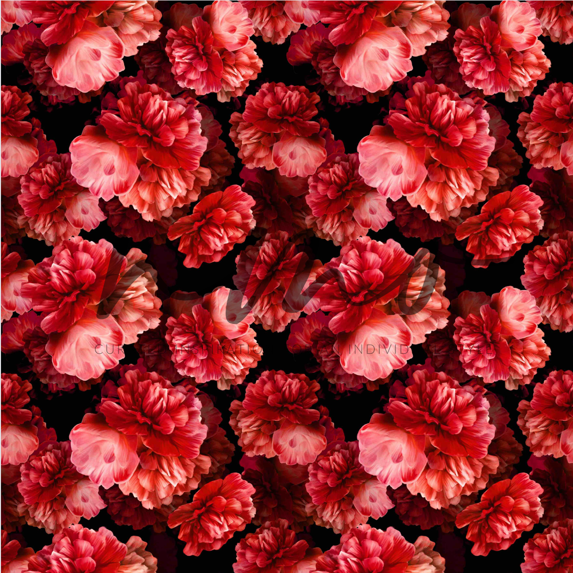 RED PEONIES