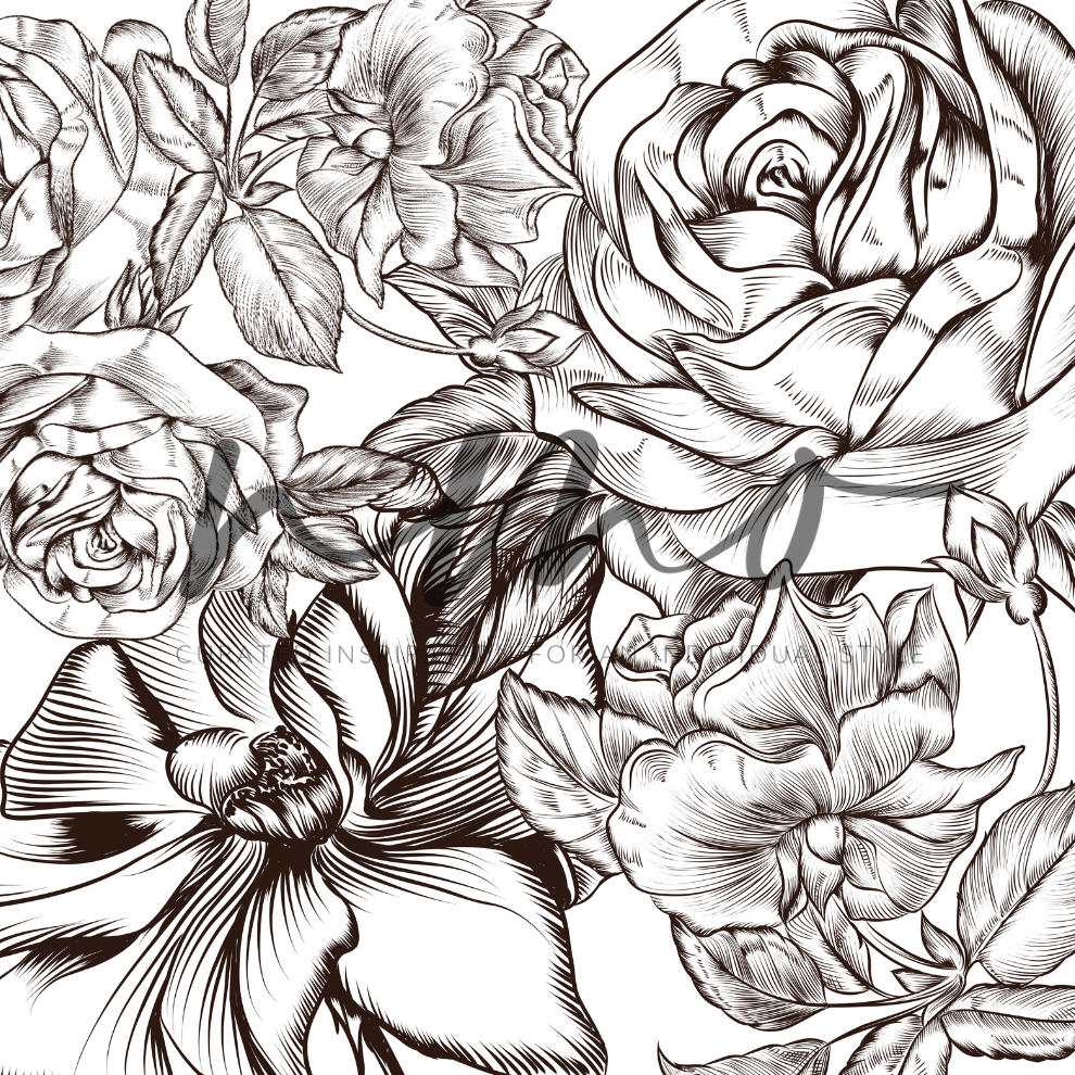 ENGRAVED ROSES