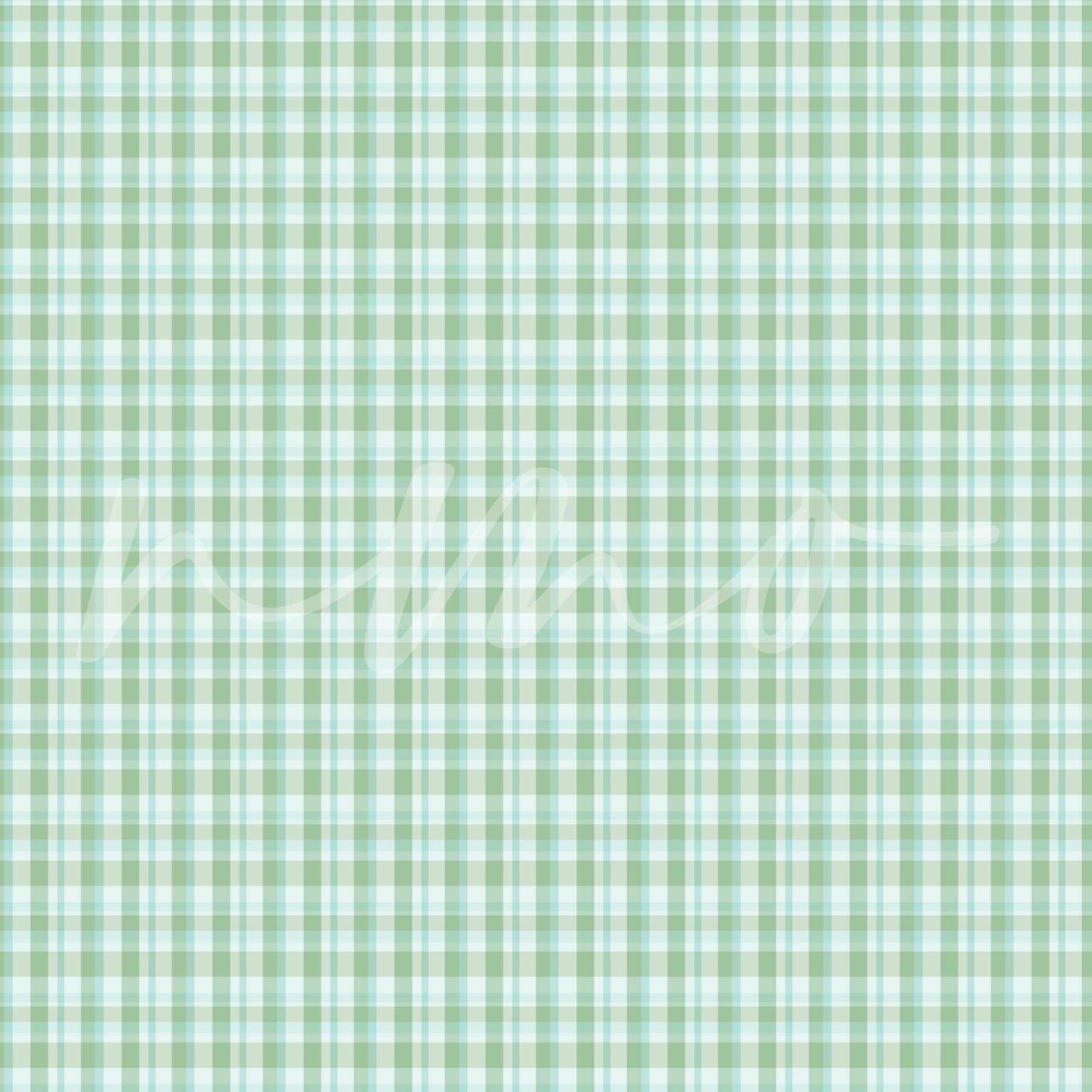 THIN MINT EASTER PLAID OPAQUE VINYL