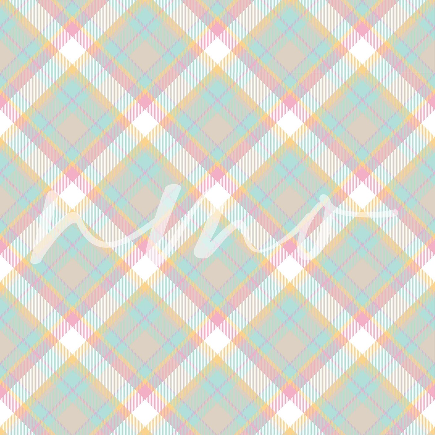 TRADITIONAL EASTER PLAID OPAQUE VINYL