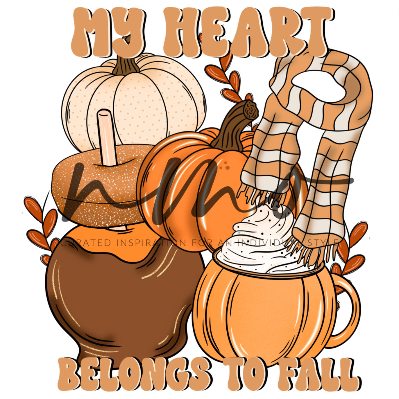 FALL IN MY HEART VINYL & DECAL