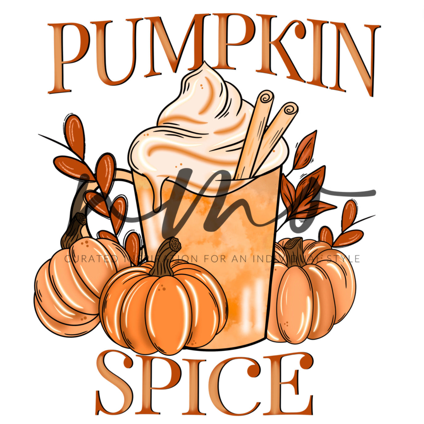 PUMPKIN SPICY SEASON VINYL & DECAL