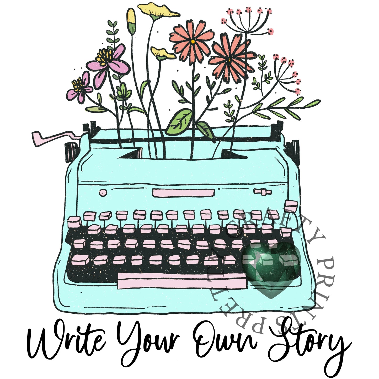 WRITE YOUR OWN STORY DECAL