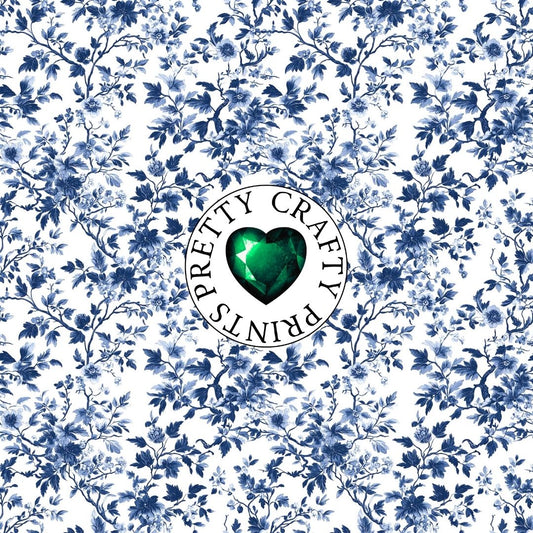 BLUE TOILE BUDDING BLOOMS