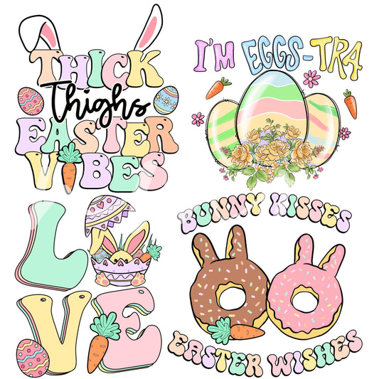 EASTER DECAL BUNDLE SHEET