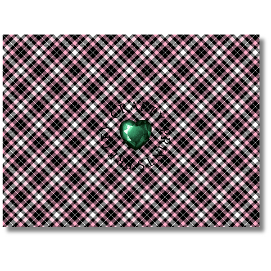 POWDER PUFF PLAID TABLETOP PHOTO BACKDROP