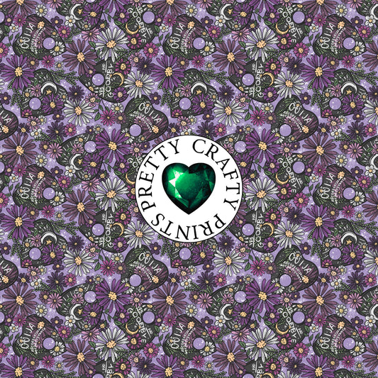 PURPLE PLANCHETTE OPAQUE VINYL