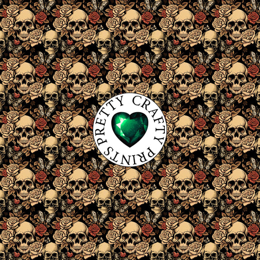 SUGAR SKULLS OPAQUE VINYL