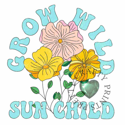 GROW WILD DECAL