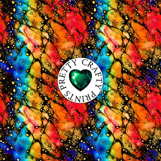 RAINBOW MONARCH WING OPAQUE VINYL