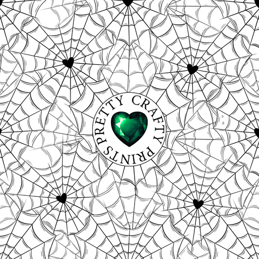 WHITE WEBS OPAQUE VINYL
